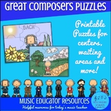 Great Composers Puzzles