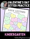 Valentine's Day Letter Tracing Worksheet