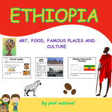 ETHIOPIA : Art, Food, Culture, Sights, and  Landmarks (a country study)