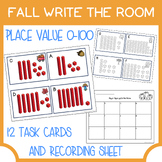 Fall Write the Room - Place Value 0-100