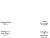 Interest Formulas Foldable