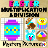 Multiplication and Division Practice | Easter Mystery Picture Math