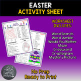 Easter Activity Sheet