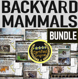 MAMMALS IN YOUR BACKYARD BUNDLE: 7 engaging PPTs w facts, video links & handouts