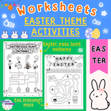 Easter Activity Pack Fun Printable Worksheet For Grades 1-3