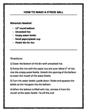 How To Make A Stress Relief Ball: Anger Management