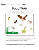 Food Web Worksheet