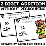 2 Digit Addition Without Regrouping fall activities Solve the Room