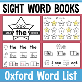 Oxford Word List Sight Word Books High Frequency Words Practice
