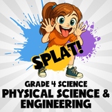 Physical Science & Engineering SPLAT! Science Game - No Prep Grade 4 Review