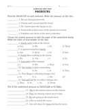 Pronouns Test