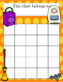 Halloween Incentive Chart