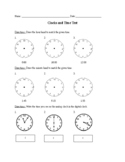 Clock and Time Activity