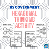 US Government Hexagonal Thinking Activity
