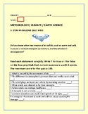 METEOROLOGY: A SCIENCE QUIZ: THE WIND   W/ANS. KEY