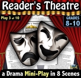 Readers Theater Script, Reading Strategies & Passive Voice Grammar Practice