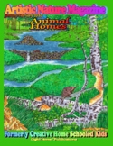 "Animal Homes" Art & Nature Science Unit