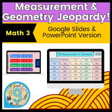 Grade 3 Math Measurement & Geometry SOL Prep Review Game! 2023 Standards