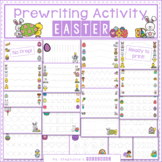Easter Preschool Prewriting Activity