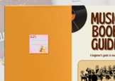 Bookplate Stickers! Music Instruments JBB 4 - Digital Template (PDF), 2x2 inch
