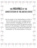 Memorizing the Preamble of the Constitution