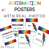 Rainbow Affirmation Alphabet Posters | Positive Classroom Decor AÂ¨CZ