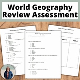 World Geography Review Assessment