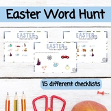 Easter/Spring Word Hunt Activity