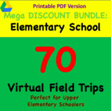 Elementary School Virtual Field Trips Mega Discount Bundle Digital