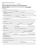 Revelation fill in the blank packet