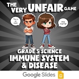 Immune System & Disease VERY UNFAIR GAME - No Prep Grade 5 Science Review
