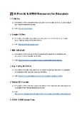 20 AI and STEM Resources to Supplement Your Curriculum