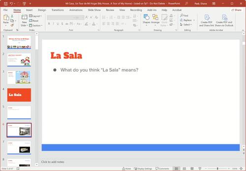 La Casa: Spanish PowerPoint Presentation | 67 Slides | Rooms, Furniture, etc.
