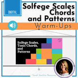 CHOIR Sightreading | Solfege Scales | Tonic Chords | Solfege Patterns | WARM-UPS