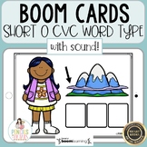 Distance Learning | Boom Cards CVC Short O Words Typing Game