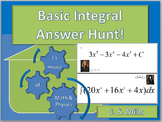 Calculus--Basic Integral Answer Hunt