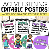 Active Listening | Premade and Editable PowerPoint