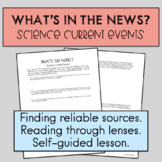Science Current Events [In-Person or Distance Learning Activity]