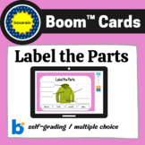 Label the Parts to Describe | Multiple Choice Self Graded | Boom? Cards