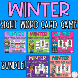 Winter Sight Word Games (Bang! Kapow!) Bundle!