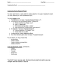 Catastrophic Event Research Project