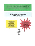 ORGANIC & INORGANIC MOLECULES ACTIVITY