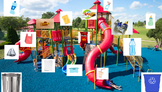 Interactive Clean the Playground Google Slide (Recycle vs. Trash)