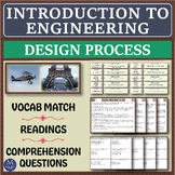 Engineering: Design Process Reading Comprehension & Sort Activity STEM Center