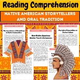 Native American Storytellers & Oral Tradition | Comprehension & Activities