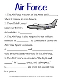 Air Force Unit Study- Upper Elementary