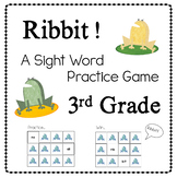 Ribbit! A Sight Word Game 3RD GRADE