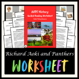 Richard Aoki and Panthers Guided Reading Worksheet - AAPI History