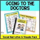 DOCTORS VISIT SOCIAL NARRATIVE & VISUALS PACK Autism and Special Ed