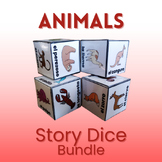 Spanish Animals Story Dice Bundle
